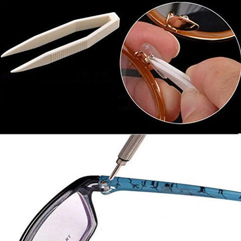 Self Repairing Glasses Kit Eyewear Maintenance Tool For Sunglasses And Eyeglasses DIY Ready Easy To Install Accessories