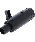 Quick Release Push To Connect Water Pipe Fitting Kit For 12 Mm And 16 Mm Hoses With Control Valves Perfect For Aquarium Filters And Pump Extensions On Various Tubing Sizes, black plastic inline valve