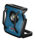 4,000 Lumen 18V Bluetooth LED Floodlight With Remote Control, Durable Metal Body, Adjustable Brightness, side view