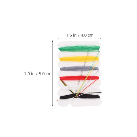 Real Deal Mini Sewing Kit With 200 Pieces As A Portable Travel Set including colorful threads and needles for quick mending.