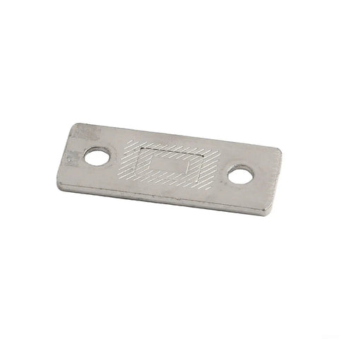 Ultra Slim Stainless Steel Magnetic Door Catch with ultra strong hold for cabinets, minimal clearance design, shown on white background.