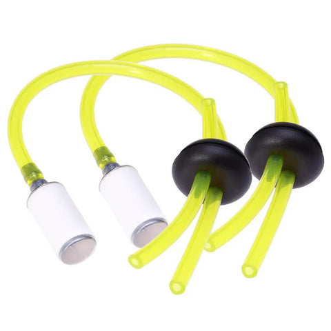 Two Pack Fuel Line 2 Hole Grommet Assembly for MC43 E43 Auger Replacement Parts Kit With Primer Bulbs Grommets And Fuel Filters Replaces 3004105