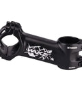 Ride-Ready 90mm 17 Degree MTB Stem With 31.8mm Clamp For Mountain, Road, BMX And Fixie Bikes Aluminum Alloy Black