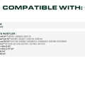 Compatibility list for Beefed Up Replacement Mower Deck Belt 0.67 Inch Wide 152 Inch Long Aramid Cord for Hustler FasTrak models