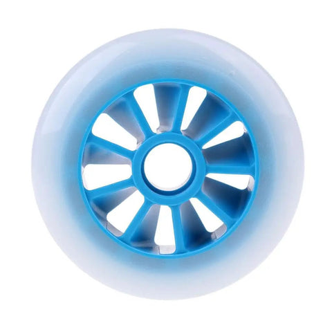 Inline Skate Wheels 90mm 100mm 85A Hockey Style Replacement Pack For Outdoor And Indoor Skating 4 Pack Durable Elastic Material