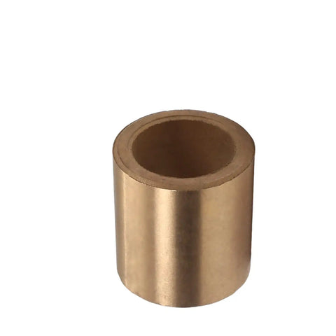 Built Tough Self Lubricating Bronze Bearing Sleeves 20X28X30mm Plain Wrapped Oiled Sintered Bushings close-up view of bronze bushing.