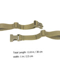 Two Pack Adjustable Backpack Straps Quick Release Clips Stretchable Chest Belts For Jogging And Hiking Heavy Duty Outdoor Camping Gear
