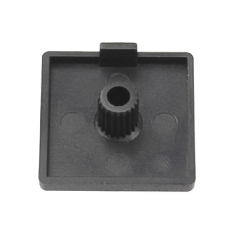 12 Pack 2020 Series European Standard Aluminum Profile End Caps For T Slot Extrusions Push In Cap No Tools Required 20x20mm Durable Plastic Sleek Finish Easy Fit Keeps Debris Out, black
