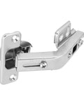 Corner Fold Cabinet Hinge Built Tough From Cold Rolled Steel, 135 Degree Angle For Cabinet Doors And Wardrobes, Easy Install With Screws Included