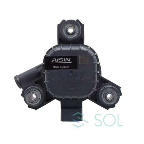 Front view of New OEM Drive Motor Inverter Cooler Water Pump for Lexus CT200h RX450h Scion iQ Toyota Highlander Prius by AISIN