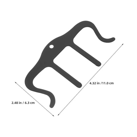 3pc Black Metal Music Book Clips For Sheet Music And Notebooks, Heavy Duty Page Holders For Piano, Guitar, Trumpet, And More, Keeps Pages Open And Stable During Practice, 4.32 in x 2.48 in