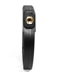 Side view of SG28 Spray Gun With Easy Hold Tech For Pressure Washers, Italian Made Shockproof Ribbed Body, connector detail