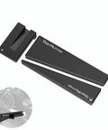 Rifle Scope Level Wedge Set For Quick, Precise Mounting, Scope Leveling Kit 2 Pack with CNC aluminum wedges on a rifle