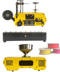 High Precision 3D Print Filament Extruder With Auto Coil Winder And 400C Max Heat For 1.75Mm Plastic Recycling And Automatic Spooling with spools