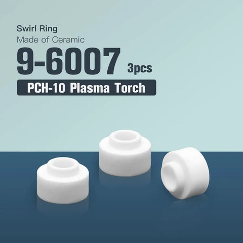 Pro Grade Plasma Cutting Consumables Kit For Thermal Dynamics PCH-10 Torch 25 Pieces Including Electrodes Nozzles Shield Cups And Swirl Rings Replacement Set For 9-6007 ceramic swirl rings