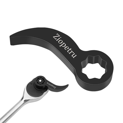 Pry Bar Wrench Adapter Head For One Half Inch Drive Crowbar Adapter Tool with ratchet attachment, carbon steel, auto repair.