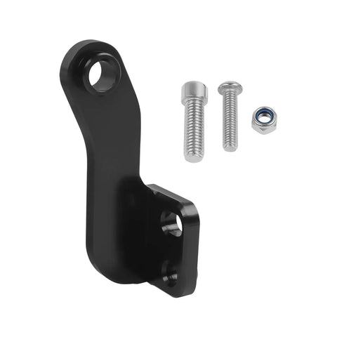 Nightster RH975 Shift Assist Bracket For Harley 2022 2023 2024 2025, black aluminum bracket with screws and nut