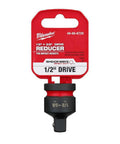 Shockwave Impact Duty One Half Inch Drive Socket With Ball Detent Retention, Wear Resistant Markings, Laser Etched ID, Model 49-66-6725