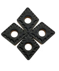 10Pcs Double Coated CNMG433 CQ CNMG120412 CQ LF9218 Lathe Turning Inserts for Steel and Stainless Steel Parts