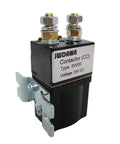 Jwdaun Dc Solenoid Relay Contactor Sw60 For Electric Vehicles And Golf Carts 12V 24V 48V 80A with M6 studs and silver alloy tips