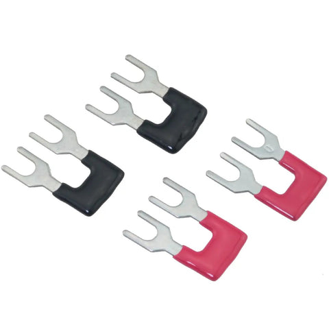 12 Pack Jumper Terminal Block TB 1502 Short Circuit Side Plug-In Connectors Black Red 0.35 Inch Pitch with copper conductors