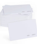 Stack of Writable 26-Bit CR80 Proximity RFID Cards 125KHz Weigand Prox Blank ISOProx 1386 1326 Compatible Printable Front And Back