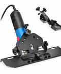 45 Degree Angle Grinder Attachment Tile Chamfer Bracket Heavy Duty Masonry Edging Tool with adjustable guide for precise cutting.