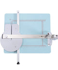 Top view of Workhorse 72W Hot Wire Foam Cutter Table Tool for Styrofoam cutting, featuring stainless steel design and measurement grid.