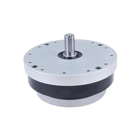 Front view of Beefed-Up Strain Wave Harmonic Reducer Gear Drive For Precision Arm Joints With Synchronous Belt Heavy-Duty Torque ZXJ14 Model