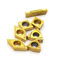 Pro-Grade Carbide Turning Inserts MGMN300 16ER A60 WCMT06T304 CCMT09T304 DCMT11T304 set for CNC 5/8 and 3/4 inch lathe tool holders