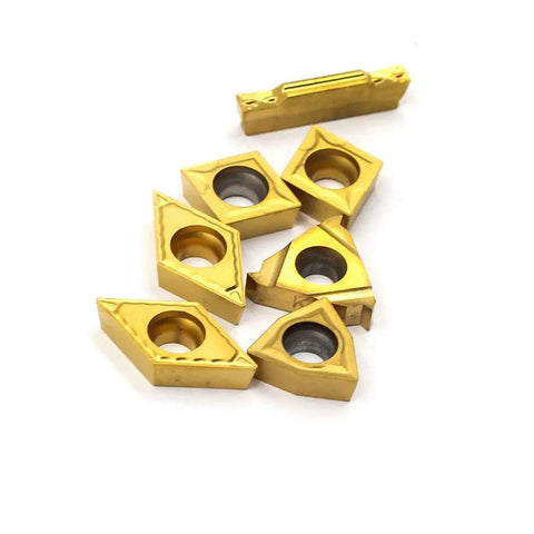 Pro-Grade Carbide Turning Inserts MGMN300 16ER A60 WCMT06T304 CCMT09T304 DCMT11T304 set for CNC 5/8 and 3/4 inch lathe tool holders