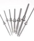 Rolled Ball Screw Kit For CNC Builders And DIY Makers With C5 Precision End Machined Ball Nut Nut Housing BK BF10 End Supports Coupler RM1204 400mm