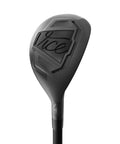 Boost Plus Complete 12 Club Golf Set With Golf Bag For Right Hand Black And Silver Steel Shafts hybrid club head close-up