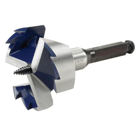 Self Feed Drill Bit 2 9 16 Inch Three Cutter For Fast Clean Holes In Wood And Metal Speedbor Max Style Heavy Duty Irwin Drill Bit