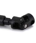 Close-up of Heavy Duty CNC Hardened Steel Drive Shaft For Axial SCX24 Rock Crawler Jeep Bronco JL showing joint detail.