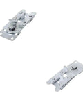 Heavy Duty Sectional Sofa Connectors 10 Piece Furniture Hardware Kit thick steel couch joint hinges shown from multiple angles.