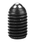 Close-up of Hex Socket Ball Spring Plungers Set M10 Thread, carbon steel for precise positioning, one piece from 10-piece set