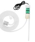 USB Powered Siphon Pump For Home Brewing And Beverage Transfer, Self Priming, 5V, Top Switch, 2L Per Minute Flow, Includes 6.5-Foot Food Grade Hose
