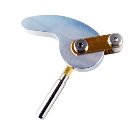 Woideklu Electric Wood Strip Bender For Smooth Model Boat Hulls showing brass groove heat tool with aluminum alloy adjustment.