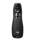R400 Wireless Presenter With USB A PowerPoint Clicker And Red Laser Pointer for easy slideshow control, front view