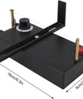 Heat Cutting Ribbon Cutter With Screwdriver Thermal Cutting Machine for DIY projects, dimensions marked 16x8x3.1 inches.