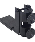 Lever powered clip and pedal for Spade Fork Digging Tool With Steel Head And Replaceable Handle for upright digging.