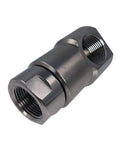 1 Inch Steel Super Swivel JT Aflas Joint For Industrial Hose Reels, 4000 PSI High Pressure, 90 FXF Swivel Joint With Packing Kit