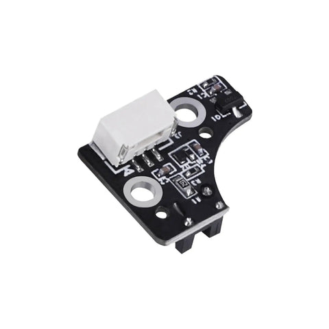 Filament Break Detection Module Photoelectric Sensor Without Wire For K2 Plus 3D Printer Spare Parts Kit 3 Pack Easy Install Must Have Cable Free Detection System, black PCB close-up