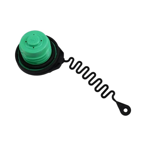 Low Profile Fuel Filler Cap Inner Cover For Smart Fortwo 451 450 Cabrio Upgrade With Glossy Finish Dope Look And Durable Protection Against Mud Scratches Rain And Oil Stains That Keeps Side Profile Lux And Sporty, green and black with tether