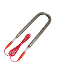 Top Tier 220V 1KW Electric Fin Heater With Waterproof Tubular U Shape Build And 2.5M Power Cord for commercial ovens.