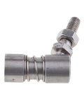 Boat Throttle Ball Joint Quarter Inch Six Millimeter Linkage End Set Of Two 304 Stainless Steel Marine Steering And Control Hardware Durable Corrosion Resistant For Outboard And Inboard Boats, close-up