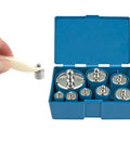 Pro Grade Calibration Weights Set 1 Kg 8 Piece Chrome Plated Steel For Digital Scales And Kitchen Scales 10g 20g 50g 100g 200g 500g