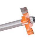 Top Notch 4 Wing Router Bit For Clean Slots In Pine And Particle Board High Carbon Steel Anti Backlash Design With 8mm Shank