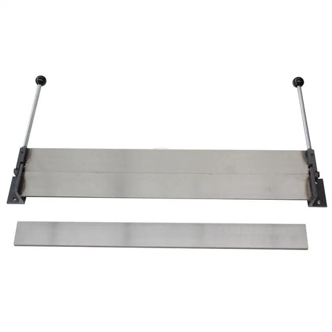 30 Inch Manual Sheet Metal Brake With Dual C Clamps Portable Steel Bender for Easy 0-90 Degree Bends shown with separate parts